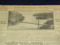 1923 APRIL 21 NEW YORK TIMES - SCIENTISTS TO STAGE A MOCK EARTHQUAKE - NT 8355