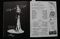 1942 LADY IN THE DARK PROGRAM & TICKET STUB - GERTRUDE LAWRENCE - K 2858