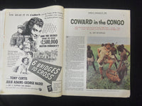 1955 JANUARY 21 COLLIER'S MAGAZINE - GREAT ILLUSTRATIONS, ARTICLES & ADS-ST 4528