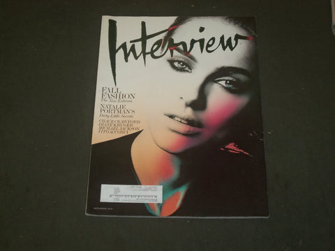 2009 SEPTEMBER INTERVIEW MAGAZINE - NATALIE PORTMAN COVER - B 1385
