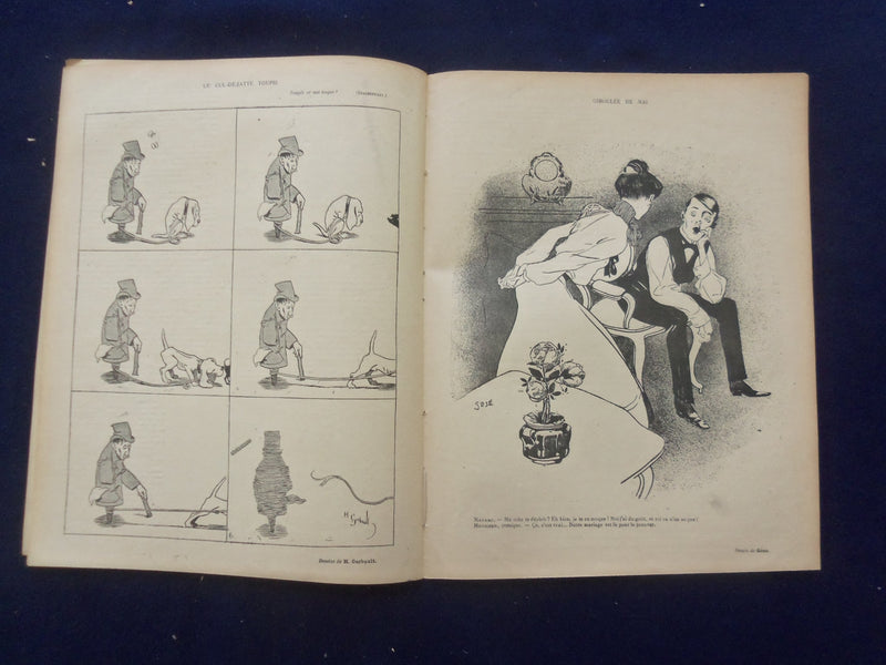1908 MAY 16 LE SOURIRE MAGAZINE - ILLUSTRATED COMEDY - FRENCH TEXT - SP 4867K