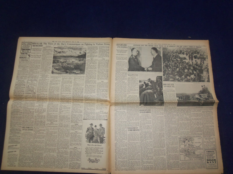 194 MAY 15 NEW YORK TIMES - AMERICANS ON ATTU, BATLE TO OUST JAPANESE - NP 6539