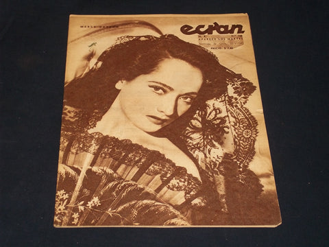 1945 MAY 22 ECRAN SPANISH MAGAZINE - MERLE OBERON COVER - E 26004