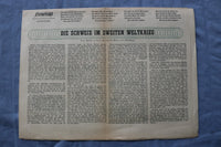 1945 SEPTEMBER 1 6 JAHRE AKTIVDIENST NEWSPAPER - GERMAN - K 3126