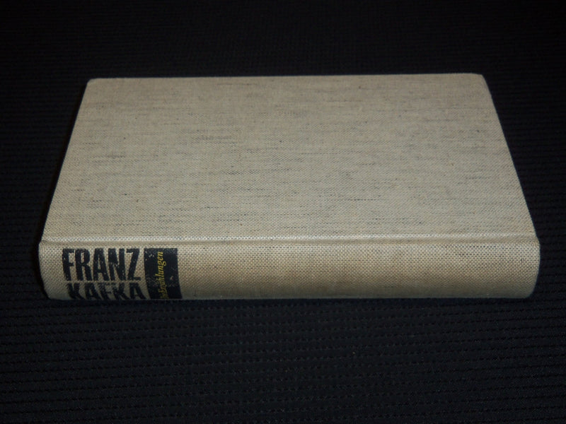 1958-1961 FRANZ KAFKA BOOK LOT OF 2 - EINE BIOGRAPHIE -DIE EZRAHLUNGEN- KD 6494A