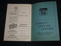 1934 VILLA PARK FALL FESTIVAL SOUVENIR PROGRAM - CHICAGO ILLINOIS - J 8622
