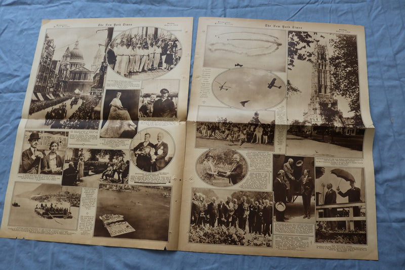 1930 JULY 13 NY TIMES ROTOGRAVURE PICTURE SECTION - MOUNT RUSHMORE - NP 9220