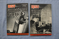 1934-1951 QST AMATEUR RADIO MAGAZINE - LOT OF 18 - O 3912