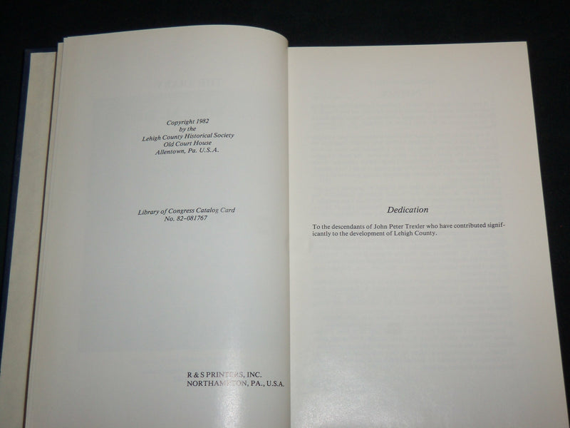 1982 THE DIARY OF JUDGE FRANK M. TREXLER LEHIGH HISTORICAL SOCIETY BOOK- KD 7088