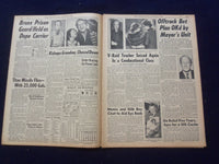 1959 FEB 7 NEW YORK DAILY NEWS NEWSPAPER -BET PLAN OK'D, SENT TO ALBANY- NP 6754
