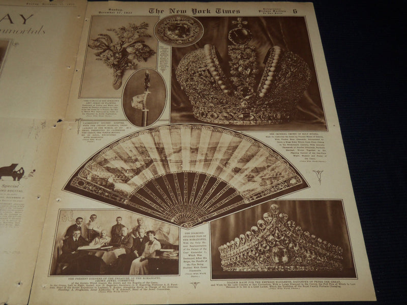 1922 DECEMBER 17 NEW YORK TIMES PICTURE SECTION - MUSSOLINI - NT 9516