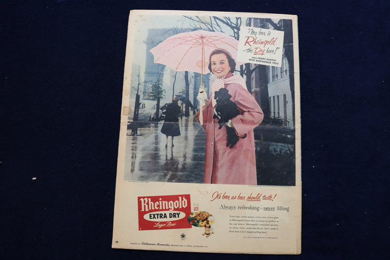 1953 APRIL 5 NY MIRROR MAGAZINE - LUCILLE SOLANA COVER - E 22508