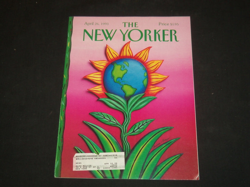 1993 APRIL 26 THE NEW YORKER MAGAZINE - ILLUSTRATED COVER - NY 1582