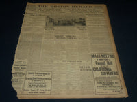 1906 APRIL 21 THE BOSTON HERALD NEWSPAPER - FIRE BREAKS OUT ANEW - BH 296