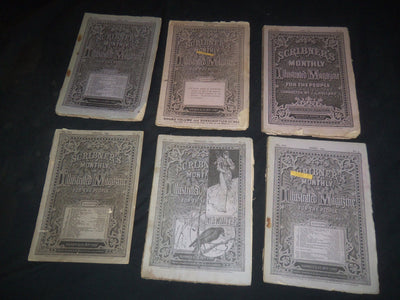 1879 SCRIBNER'S MAGAZINE - LOT OF 12 ISSUES - COMPLETE YEAR - WR 1342