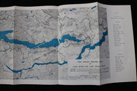 1945 LAKE GEORGE WATER CONDITIONS REPORT - HARDCOVER BOOK - K 2894
