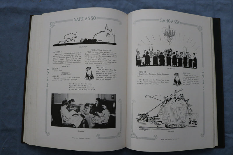 1923 THE SARGASSO EARLHAM COLLEGE YEARBOOK - RICHMOND, INDIANA - YB 3425