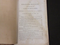 1845 HUNT'S MERCHANTS MAGAZINE AND COMMERCIAL REVIEW LOT OF 6 - WR 241N