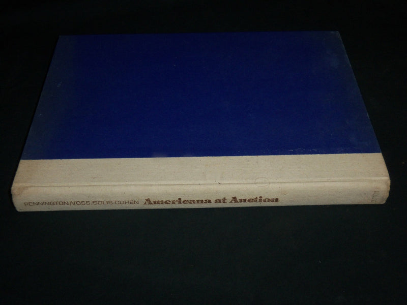 1979 AMERICANA AT AUCTION HARDCOVER BOOK - PENNINGTON - VOSS - I 2043