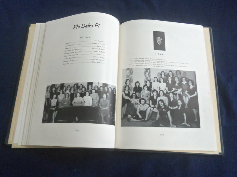 1947 CAYUGAN ITHACA COLLEGE YEARBOOK - ITHACA, NEW YORK - YB 2771