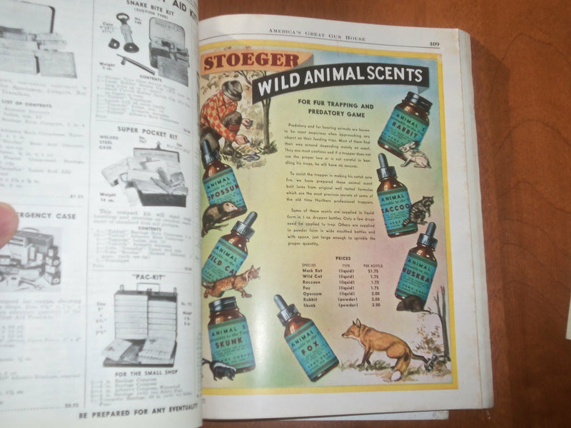 1949 STOEGER ARMS & AMMUNITION CATALOG #40 - THE SHOOTER'S BIBLE - KD 6690