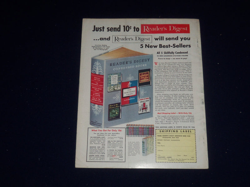 1958 SEP SCREEN STORIES MAGAZINE- ESTHER WILLIAMS & JEFF CHANDLER COVER- SP 5381