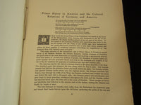 1903 PRINCE HENRY OF PRUSSIA IN AMERICA VOLUME - HEINRICH CHARLES - Z 160