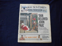 2005 APRIL 4 CHICAGO SUN-TIMES NEWSPAPER - OUR BELIVED JOHN PAUL - NP 5949