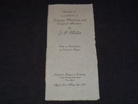 1908 CATALOGUE OF ETCHINGS WOODCUTS BY J. F. MILLET - J 7965