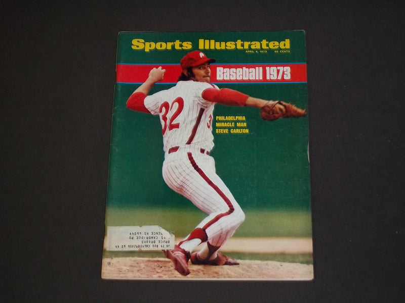 1973 APRIL 9 SPORTS ILLUSTRATED MAGAZINE - STEVE CARLTON COVER - SP 9064