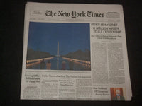2021 JANUARY 20 NEW YORK TIMES - BIDEN PLAN GIVES 11 MILLION PATH TO CITIZENSHIP