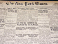 1921 JULY 6 NEW YORK TIMES - TRANSPLANTED EYES MAKE BLIND FISH SEE - NT 8695