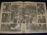 1945 APRIL 16 NEW YORK DAILY MIRROR - F. D. ROOSEVELT IS LAID TO REST - NP 1801