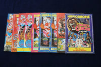 1981-1989 HIPPODROME CIRCUS PROGRAMS - LOT OF 9 - O 3522