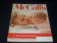 1954 SEPTEMBER MCCALL'S MAGAZINE - NICE COLOR COVERS & ADS - E 1192