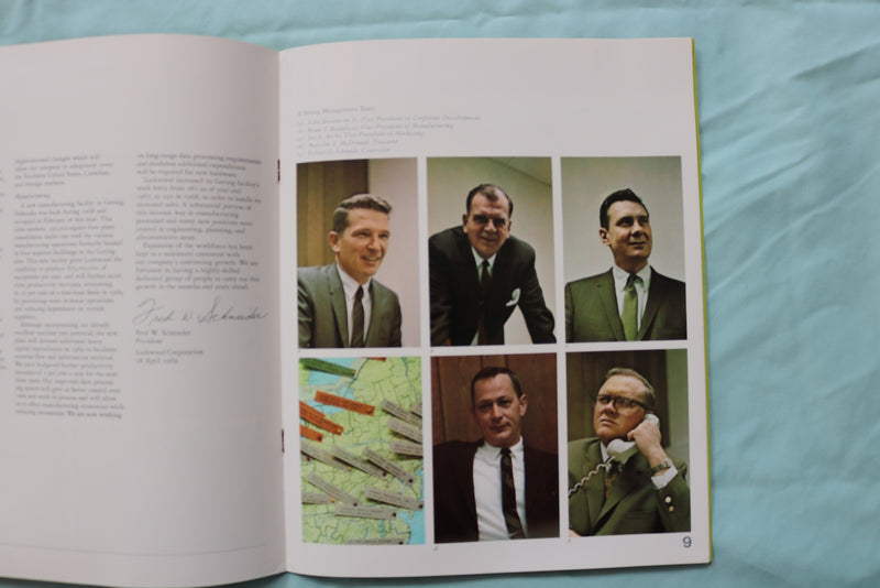 1968 THE SEILON GROUP HIGHLIGHTS - SOFTCOVER BROCHURES - K 3249