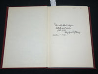 1941 THROUGH MY GARDEN OF MEMORIES BOOK INSCRIBED BY MARY FITZHENRY - KD 6035