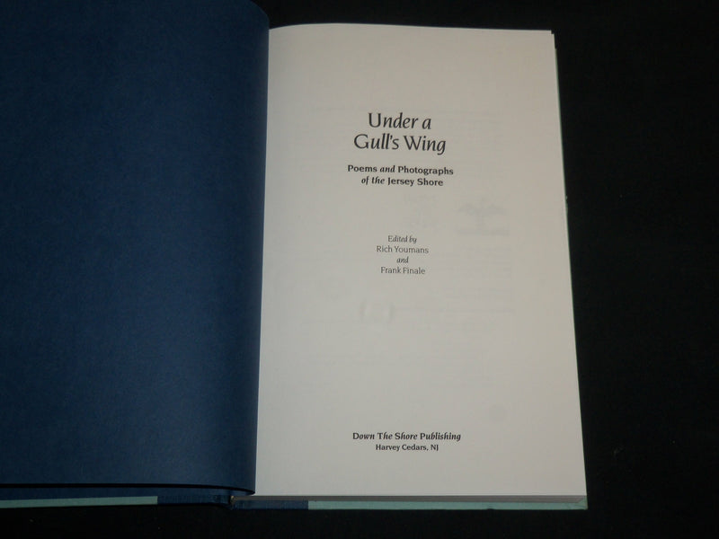 1996 UNDER A GULL'S WING HARDCOVER BOOK - JERSEY SHORE - YOUMANS - KD 7238