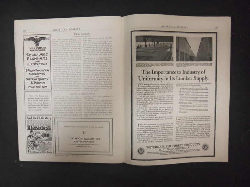 1924 FEBRUARY AMERICAN FORESTS & FOREST LIFE MAGAZINE - ST 4605