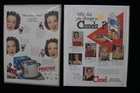 1940'S-1950'S LINDA DARNELL MAGAZINE ADVERTISEMENTS - LOT OF 33 - O 3795