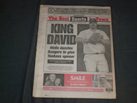 1997 SEPTEMBER 30 NEW YORK POST NEWSPAPER - DAVID WELLS - YANKEES - NP 4108