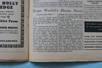 1934 DEC 2 NEW YORK TIMES BOOK REVIEW SECTION - FRANZ WERFEL'S NOVEL - NP 9165