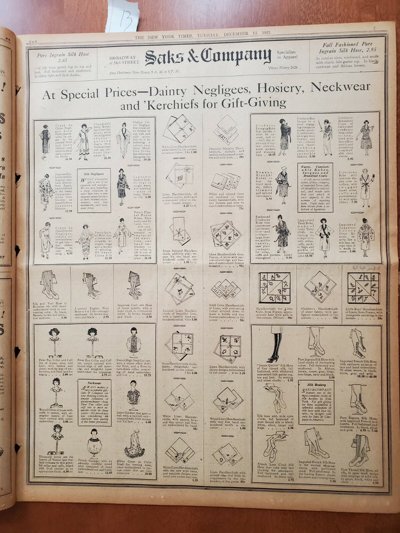 1921 DECEMBER 13 NEW YORK TIMES - YAP AGREEMENT MADE, BORAH ATTACKS IT - NT 8041