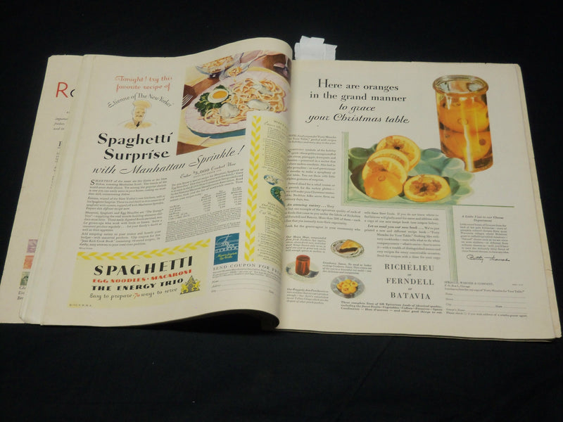 1930 DECEMBER WOMAN'S HOME COMPANION MAGAZINE - GREAT ADS - BROUN - ST 4878Y