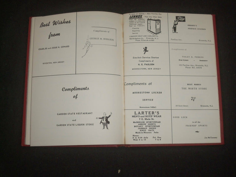 1952 MOORESETOWN FRIENDS' SCHOOL YEARBOOK - MOORESTOWN, NEW JERSEY - YB 2240