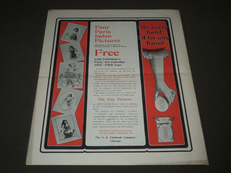 1901 DECEMBER 14 THE SATURDAY EVENING POST MAGAZINE - ILLUSTRATED COVER - SP 562