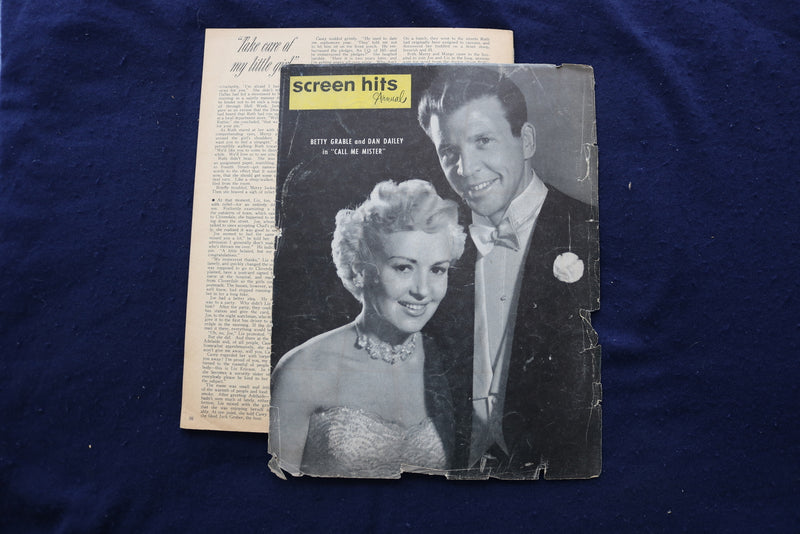 1951 SCREEN HITS ANNUAL MAGAZINE - ELIZABETH TAYLOR COVER - E 18754