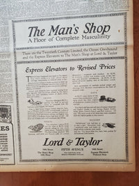 1921 JAN 22 NEW YORK TIMES-ROCKEFELLER GIVES $1MIL FOR STARVING CHILDREN-NT 8105