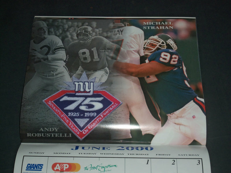 1995-2001 CALENDARS-JETS-RANGERS-GIANTS-KNICKS-BB HALL OF FAME- LOT OF 6-O 2366N