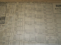 1906 NOVEMBER 7 THE BOSTON HERALD - GUILD WINS - HUGHES HAS LEAD - BH 138